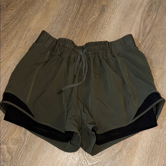 MPG- Olive Green Women's Athletic Shorts- size medium - Picture 1 of 3